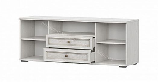 Тумба Александрия ТБ-106 (1,6 м) с 2 ящиками и нишей