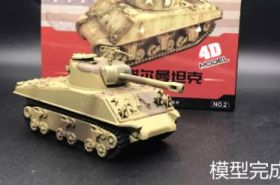 Сборная модель танка  Шерман в масштабе 1/72 песочный