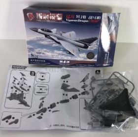 Сборная модель самолета Chengdu J-10 в масштабе 1/144