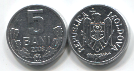 Молдавия 5 бани 2008 UNC