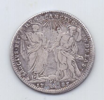 тестон 1785 года XF Ватикан Италия