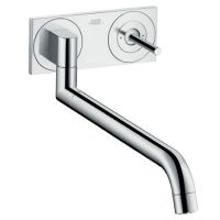 Смеситель Hansgrohe AXOR Uno для кухни 38815800 схема 1