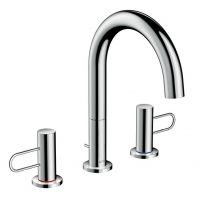 Смеситель Hansgrohe AXOR Uno для раковины 38054000 схема 2