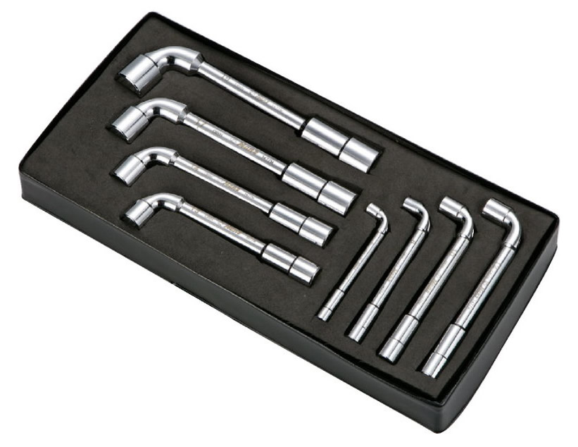 Торцевые L-образные ключи Hans в ложементе, TT-37