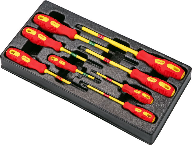 Набор отверток Hans для электрика в ложементе, TT-41