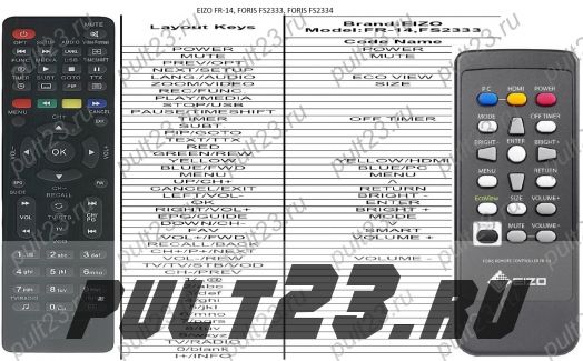 EIZO FR-14, FORIS FS2333, FORIS FS2334