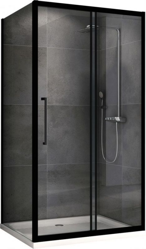Душевой уголок ABBER Schwarzer Diamant AG30140BH-S80B 140x80