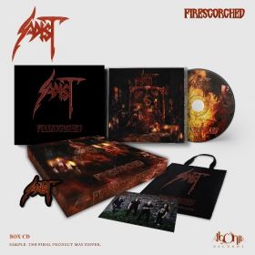 SADIST - Firescorched CD BOX