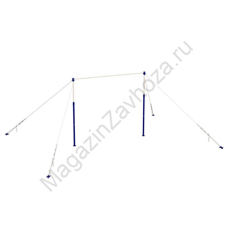 Перекладина гимнастическая универсальная на растяжках