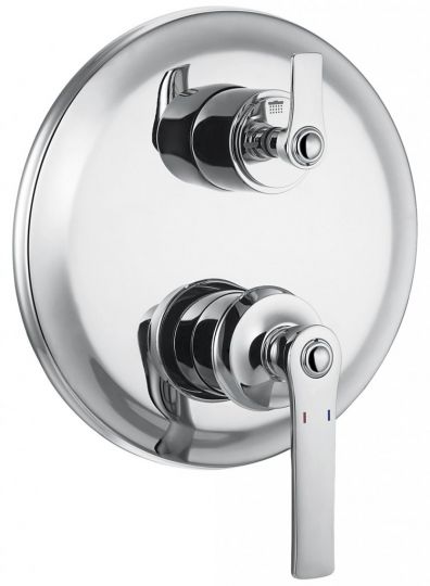 Cezares Liberty смеситель для ванны/душа термостатический LIBERTY-F-VDIM3-T-01 схема 3