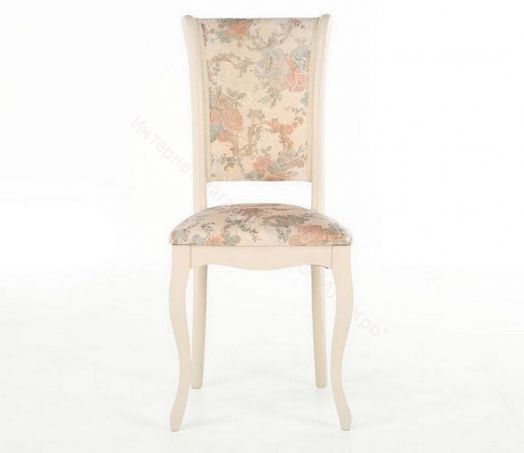 Стул "Белла"  Белый/ тк Рио 34