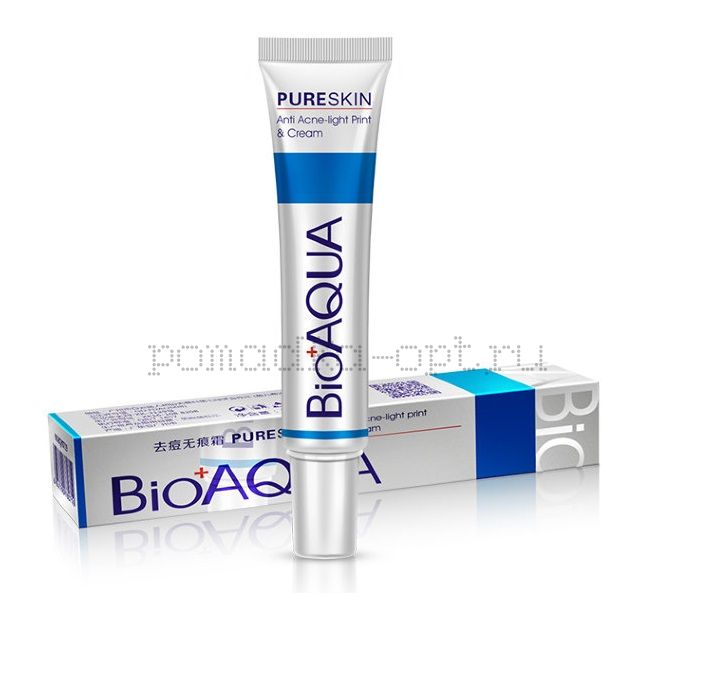 BioAqua Концентрированный крем от прыщей и акне точечного действия Pure Skin