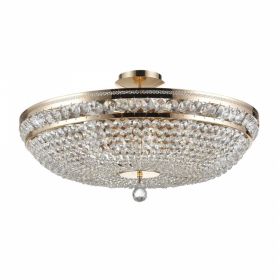 Люстра Maytoni Classic Ottilia DIA700-CL-12-G Золотая, Металл