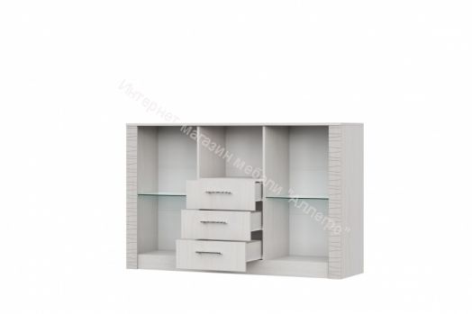 Гостиная Гамма-20  Серия №4 Ясень анкор светлый/Сандал светлый