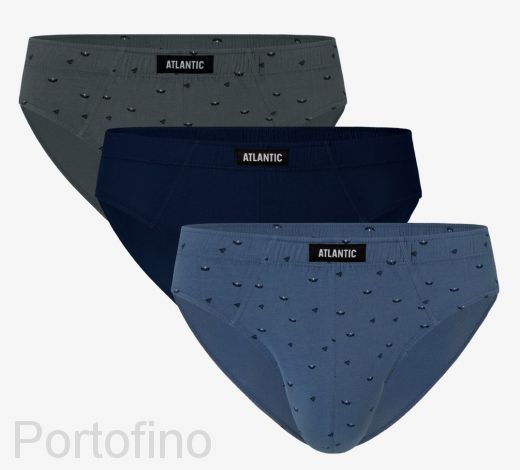3MP-115 Трусы спорт мужские Origami Atlantic - набор 3 штуки