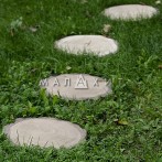 Искусственная Декоративная Шаговая Плитка Малахит Пеньки