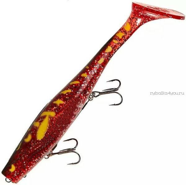 Набор Lucky John 3D BBS Series Giant Kubira Swim Shad Set 26 см / PG25 + Stinger XL