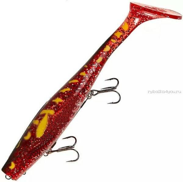 Набор Lucky John 3D BBS Series Giant Kubira Swim Shad Set 22,86 см / PG25 + Stinger L