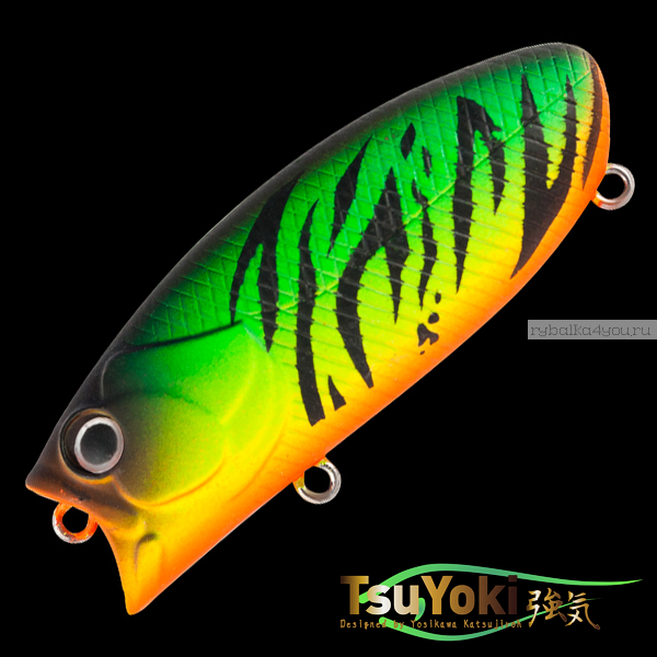 Воблер TsuYoki Bad 60F 60 мм / 10,8 гр / Заглубление: 0,1 - 0,4м / цвет: 090