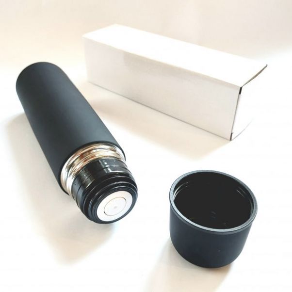 Термос Soft черный