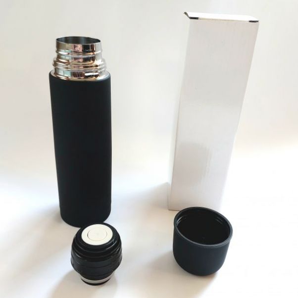 Термос Soft черный