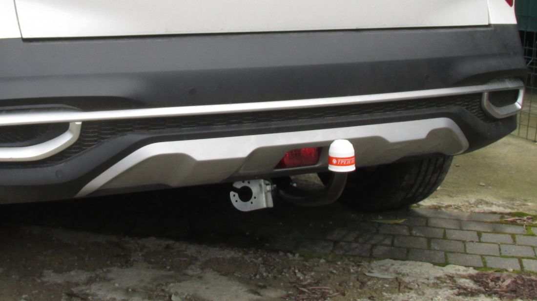 Фаркоп "Трейлер" на Kia Seltos 2020- твердое крепление шара