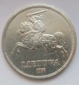 5 лит Литва 1936