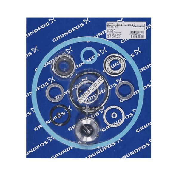 Комплект   уплотнения  Grundfos KIT CR30/60 SHAFT SEAL+GASKET, артикул: 345015