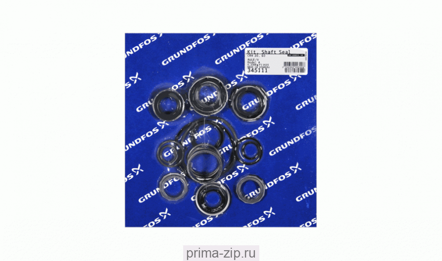 Комплект  уплотнения  Grundfos KIT CRN30/60 GLRD.AUUE /V, артикул: 00345111