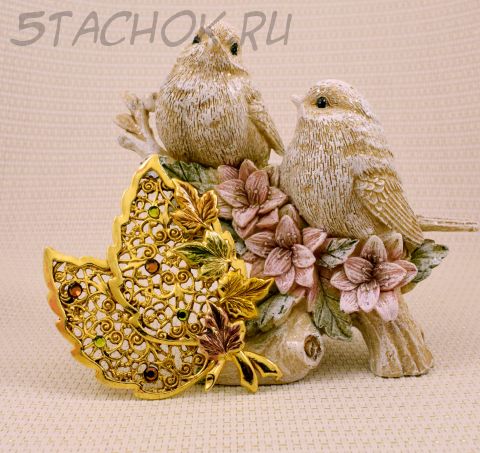 Брошь "Кружевная листва" (KC США)