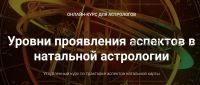 Курс Уровни проявления аспектов в натальной астрологии. Блок 2 (Анна Сухомлин)