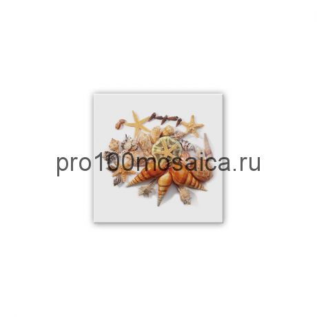 Панно РТ керамическая плитка 9,8х9,8 Фотоплитка UV печать + лак Fabrizio Roberto