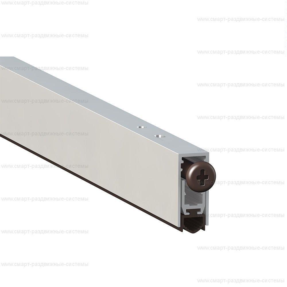 Автоматический порог врезной Venezia 420/1030-830 мм 34 Дб (регулировка 1 уровень)