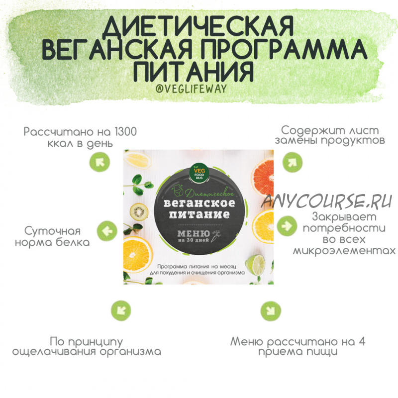 [VegFoodRus] Диетическое веганское питание