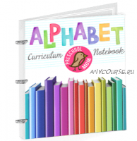 Рабочая тетрадь на английском: Alphabet Curriculum Notebook [Crafty classroom]