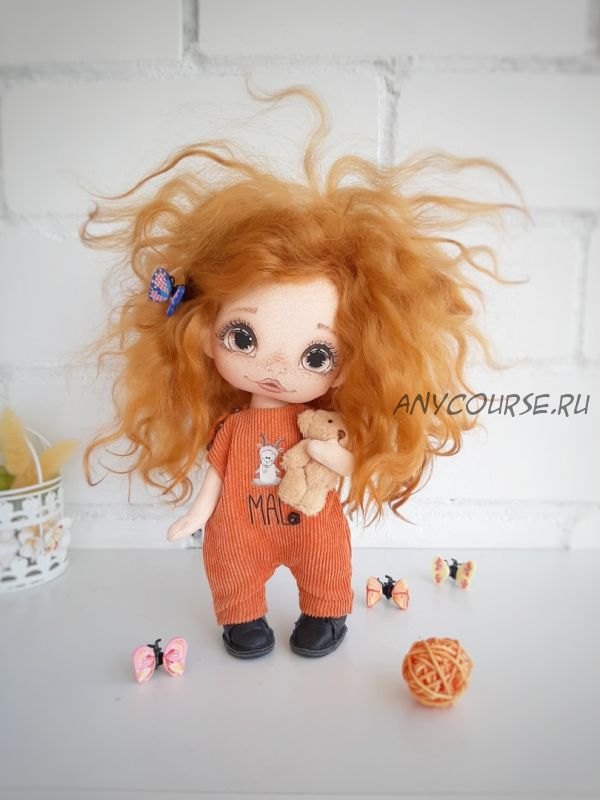 [Art Dolls] МК Создание куколки + МК по роспись личика ( p.elena.kykolki)