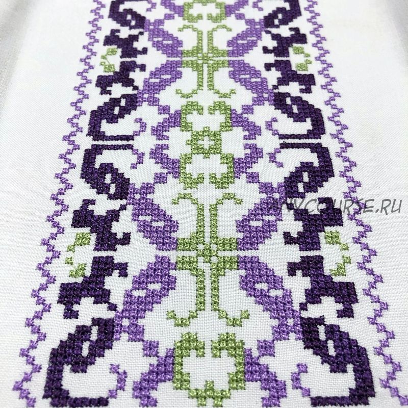 [New Embroidery] Бордюры крестом ' Нежность' (Birochka)