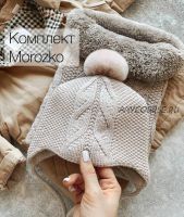 Комплект из двухслойной шапки и двухстороннего снуда «Morozko set» (Елена Шапетько) @shapetko_knitwear