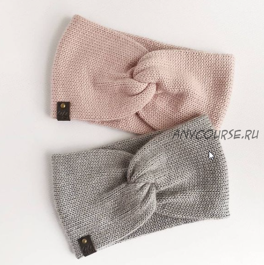 Повязка «Knot bend» (yanaseliverstova.knitwearhouse)