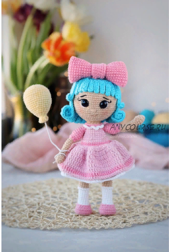 Куколка Мальвина (Дарья Лобачева) @pollytoys_crochet