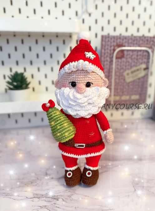 [kat_knit_toys] Санта Клаус (Екатерина Литвинова)