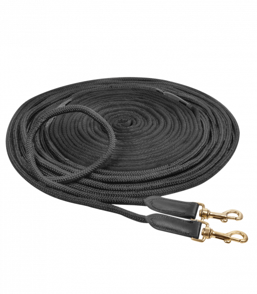 Лонжа двойная. Для постановки головы при работе на корде. Waldhausen