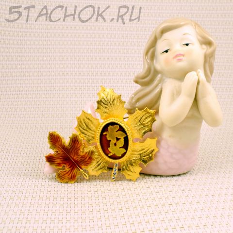 Брошь "Канадская осень" (KC США)