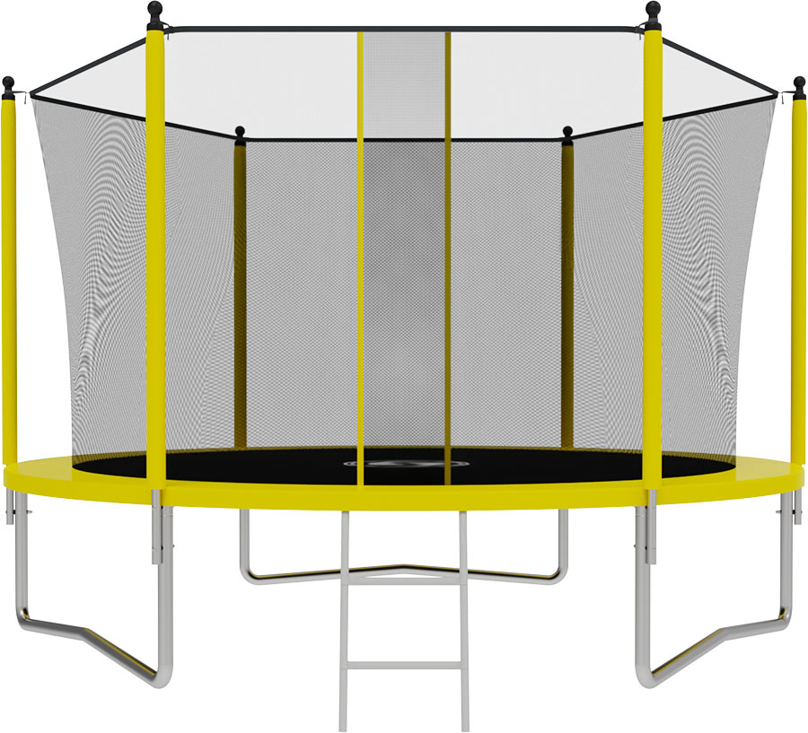 Батут SWOLLEN Lite Inside Overlap 10 FT (Yellow)