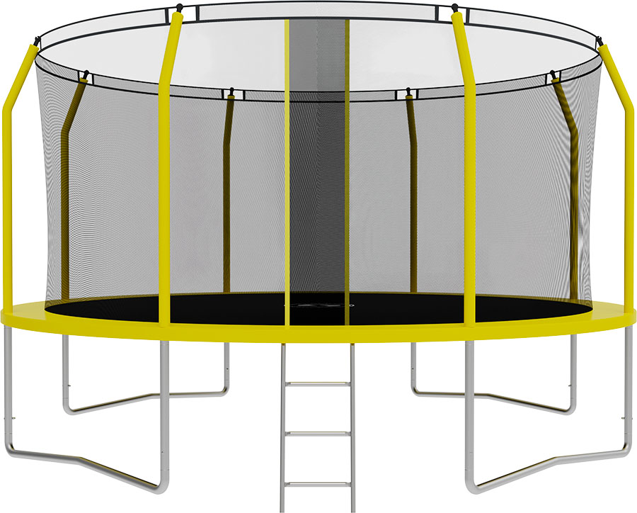 Батут SWOLLEN Comfort Overlap 14 FT (Yellow)