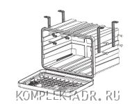 Крепление ко дну кузова ящиков серии ARKA и JUST