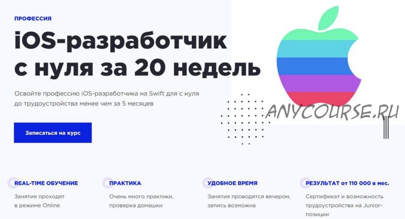 [SwiftBook] iOS-разработчик с нуля за 20 недель. Часть 1 из 5 (Алексей Ефимов, Алексей Пархоменко)