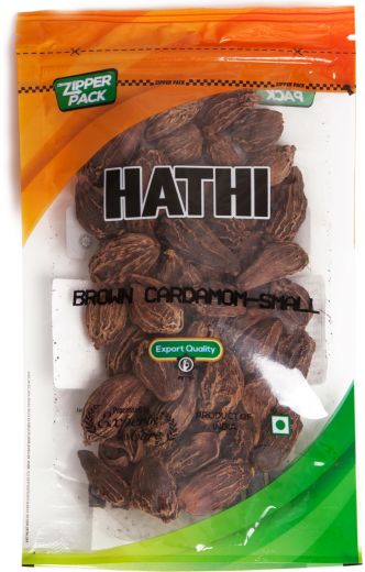 Кардамон черный целый | 50 г | HATHI MASALA