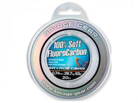 Леска Savage Gear Soft Fluorocarbon