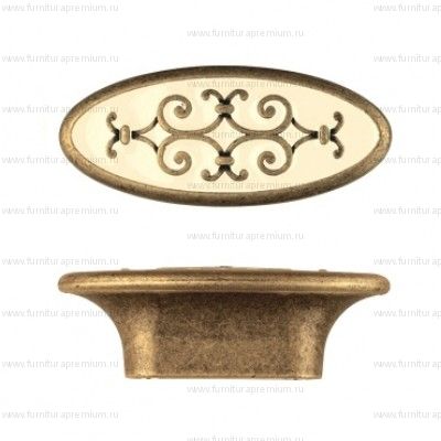 Мебельная ручка-кнопка Bosetti 24134Z07300С